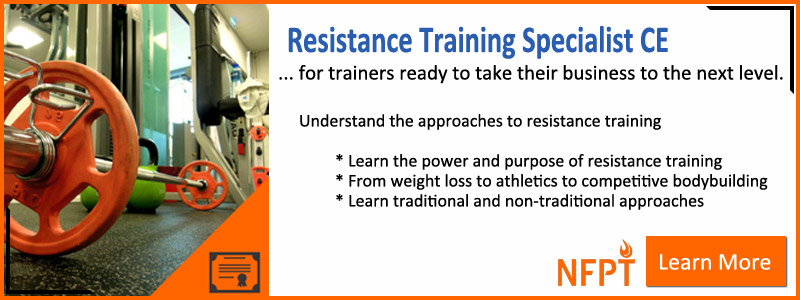 Resistance Training Continuing Education